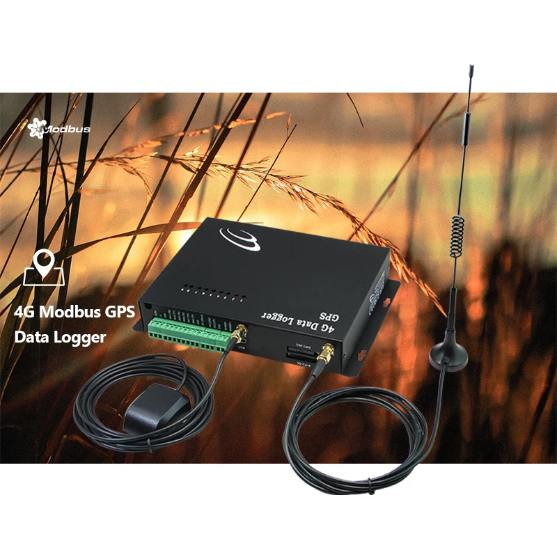 4G data recorder measuring instrument gps signal generator lora sensors Modbus GPS Data Logger