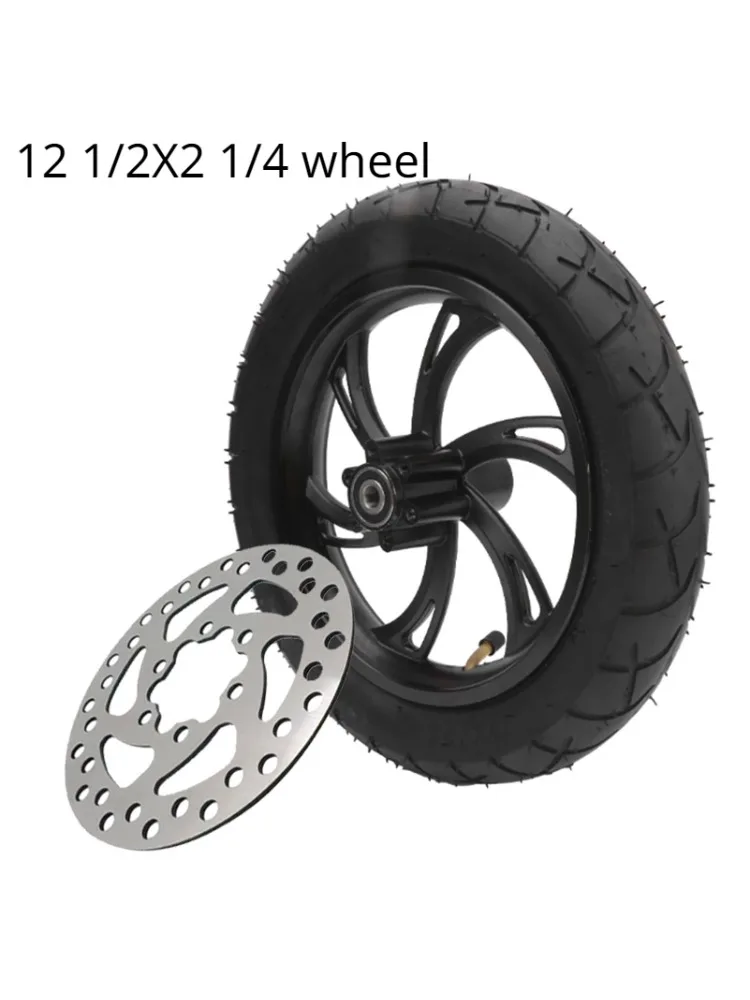 AliExpress NONE 12 1/2X2 1/4 Wheel Tire & Inner Tube & Rim Set Fit for 12 Inch Electric Scooters E-bike Folding Bicycles Accessories