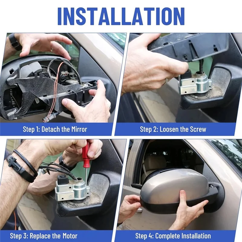 

Lasting 1 Set(PAIR) Car POWER FOLD MIRROR MOTOR For CADILLAC GMC 2007-2013 GM0817558 20756891
