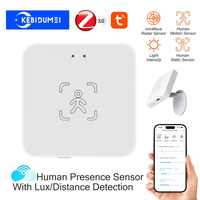 5.8G/24G Tuya WiFi /Zigbee Human Presence Detector Smart Human Body PIR Sensor MmWave Radar Motion Sensor Intensity Detector