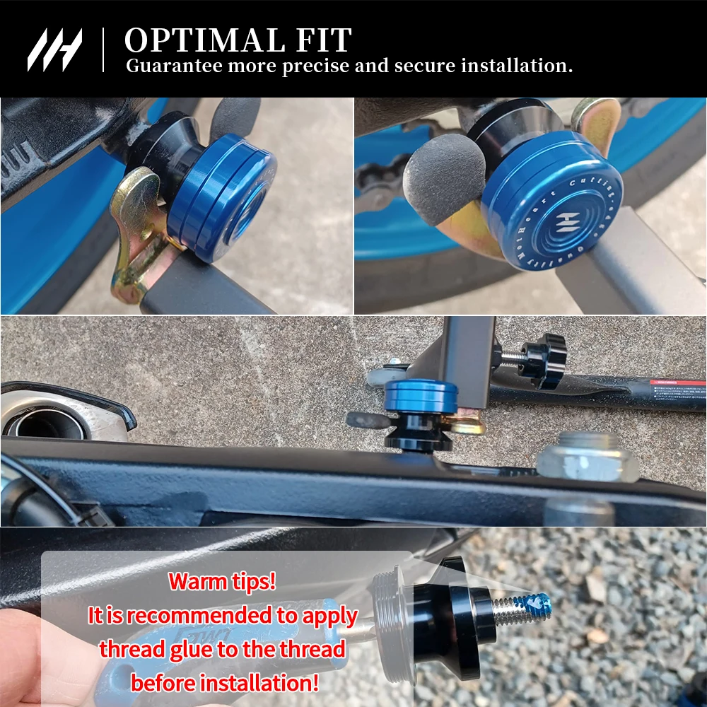 Motorcycle M6 Swingarm Spools Stand Screws For Yamaha Tenere 700 T7 XTZ700 2019-2025 CNC Universal Protection Accessories