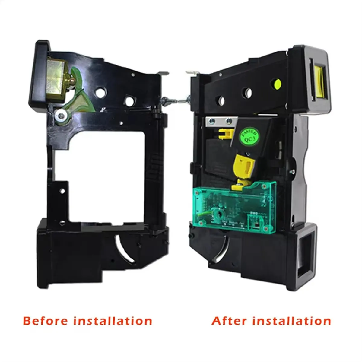 【ELEVATE LIFE】22cmx12.5cm Game Machine Coin Door to Use Game Pinball Game for Model 800 Various Pinball Tool