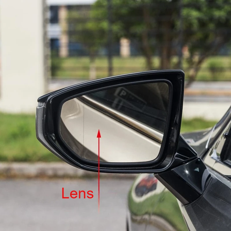 For Lexus ES200 260 300 350 ES LS500 UX 2018-2024 Rear View Mirror Housing Reversing Frame Lens Light