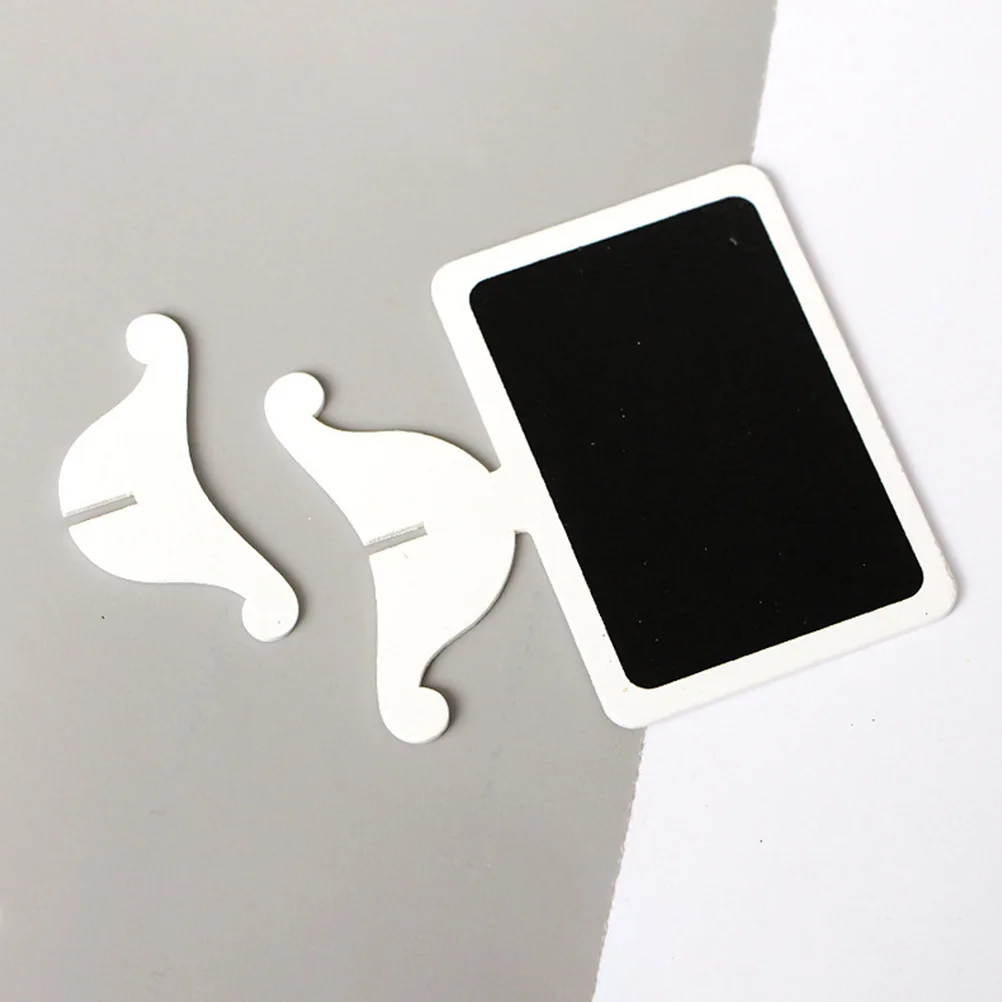 

20pcs Mini Blackboard Creative Wooden Chalkboard Small Tabletop Display Message Labels Home Cafe Portable
