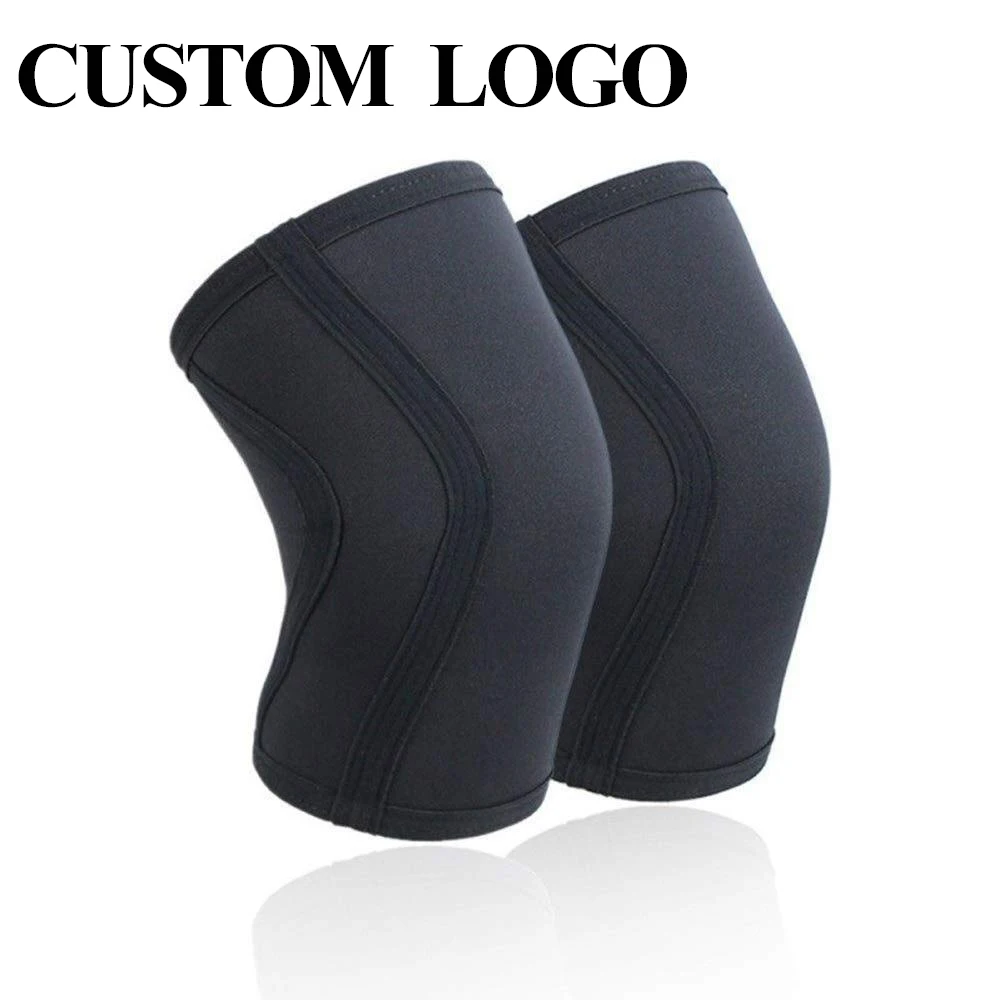 Squat 7mm Knee Sleeves For Weight Llifting Knee Brace Pads Support Safety Protector Gym Sports CrossFit Fitness Training