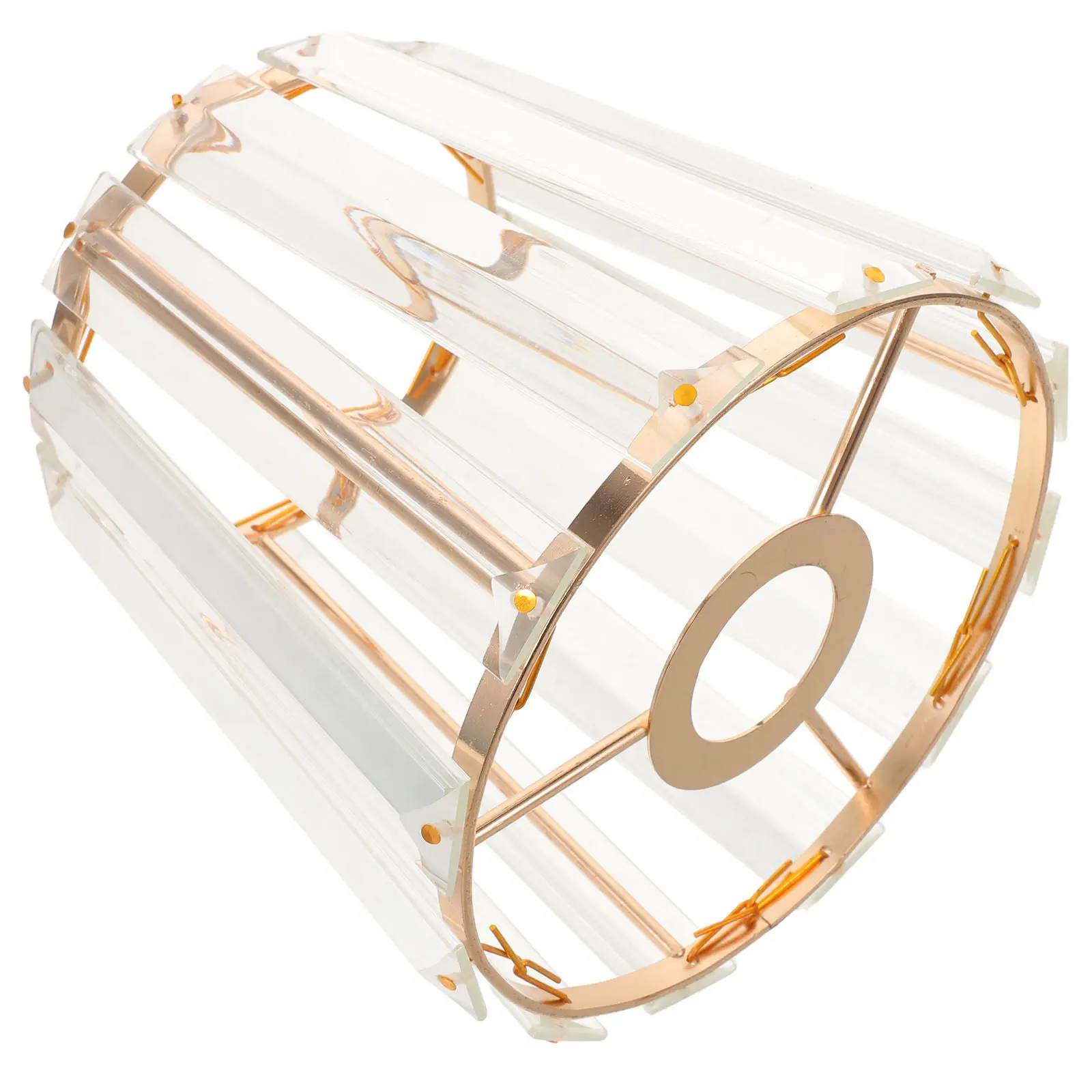 

Элегантный стеклянный плафон E14 с золотым покрытием - роскошный сменный плафон для подвесного светильника, для декора интерьера, домашнего потолочного освещения