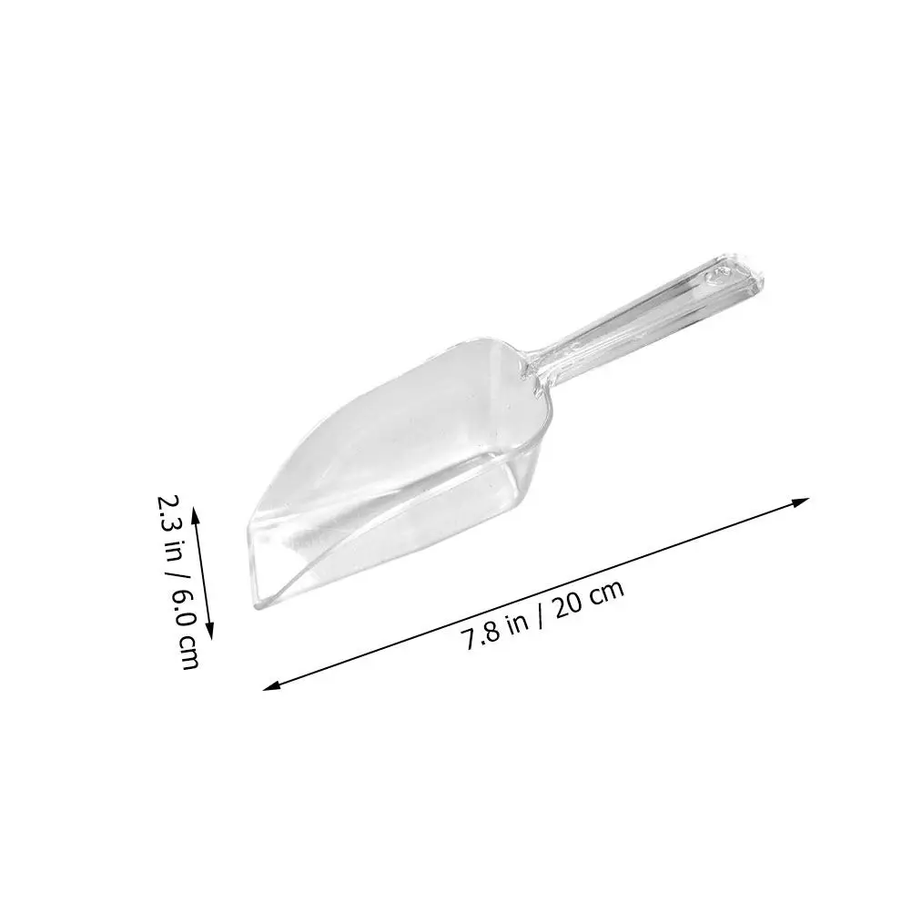 12Pcs Plastic Scoops Set Durable Kitchen Flour Sugar Tea Leaves Serving Scoops Multipurpose Cooking Tools Home Supplies view 2