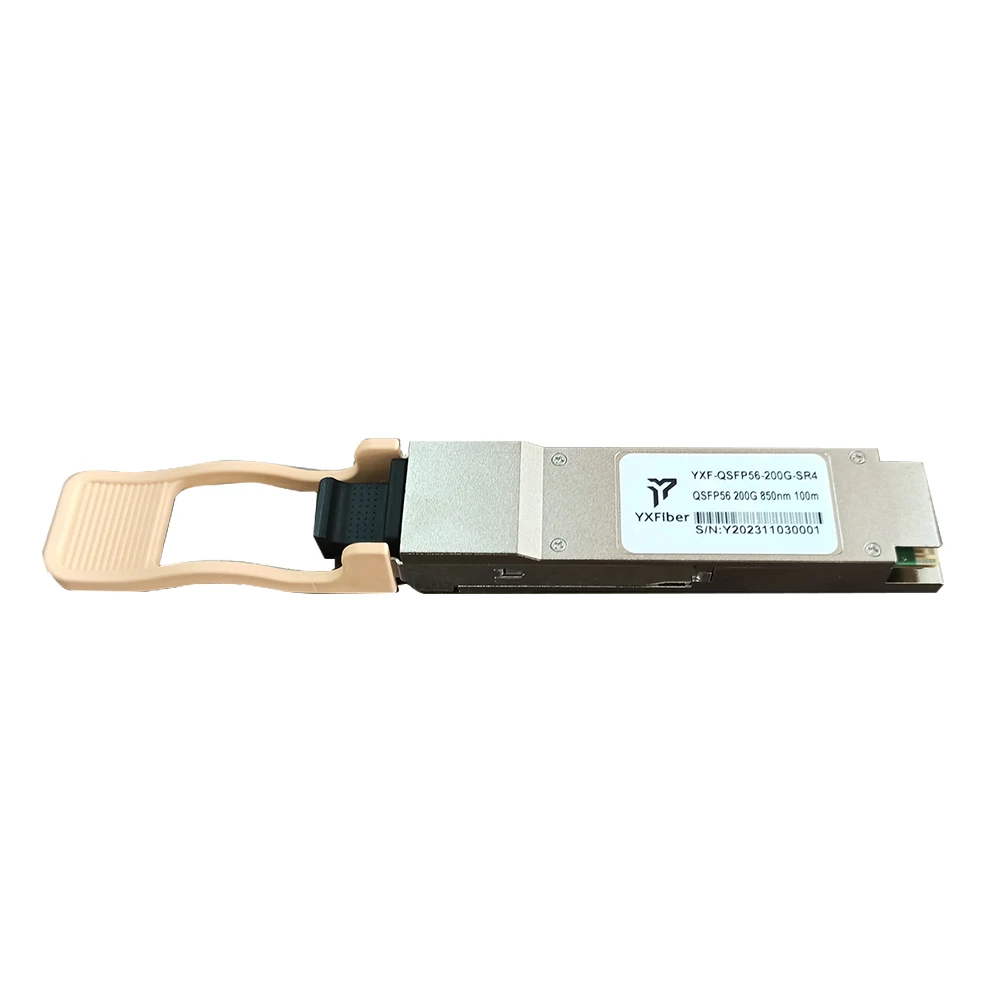 QSFP56 200GBASE-SR4 850 nm 100 m DOM UPC MMF optisches Transceiver-Modul