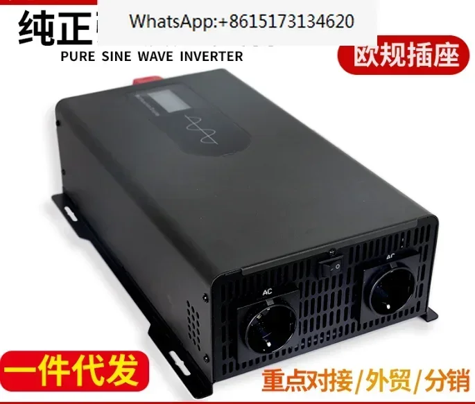 Pure Sine Wave Inverter 12v 220v 110v 10000W 12000W 10KW Power 24V 48V 60V 72V Converter Solar Car Inverters Grid Tie Inversor