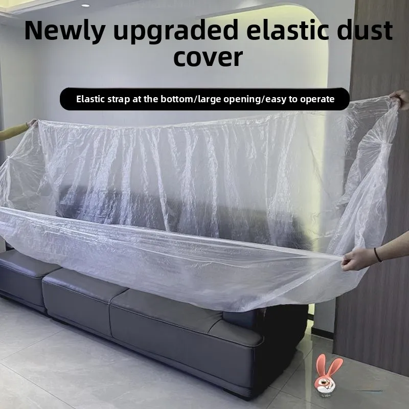 

Disposable Sofa Dust Cover Elastic Mouth Full Wrap Universal Bedding Cover Dustproof Dormi Upper Bed Cover Home Fabric