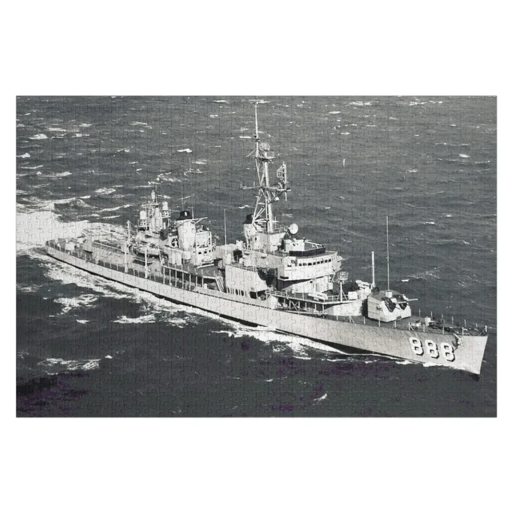 USS STICKELL DD-888 배송 직소 퍼즐, 사진 퍼즐이 있는 맞춤형 어린이 선물 세관