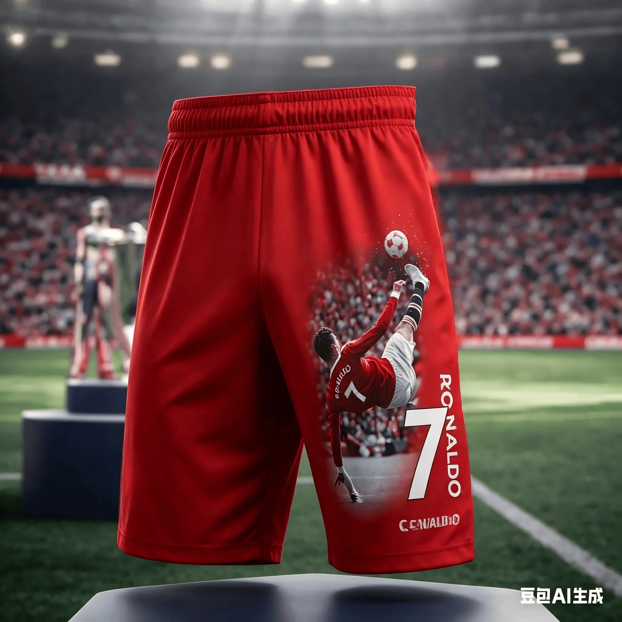 Football King Cristiano Ronaldo No. 7 Legendary Shorts! Must-have Sports and Casual Pants for Adult and Child Fans