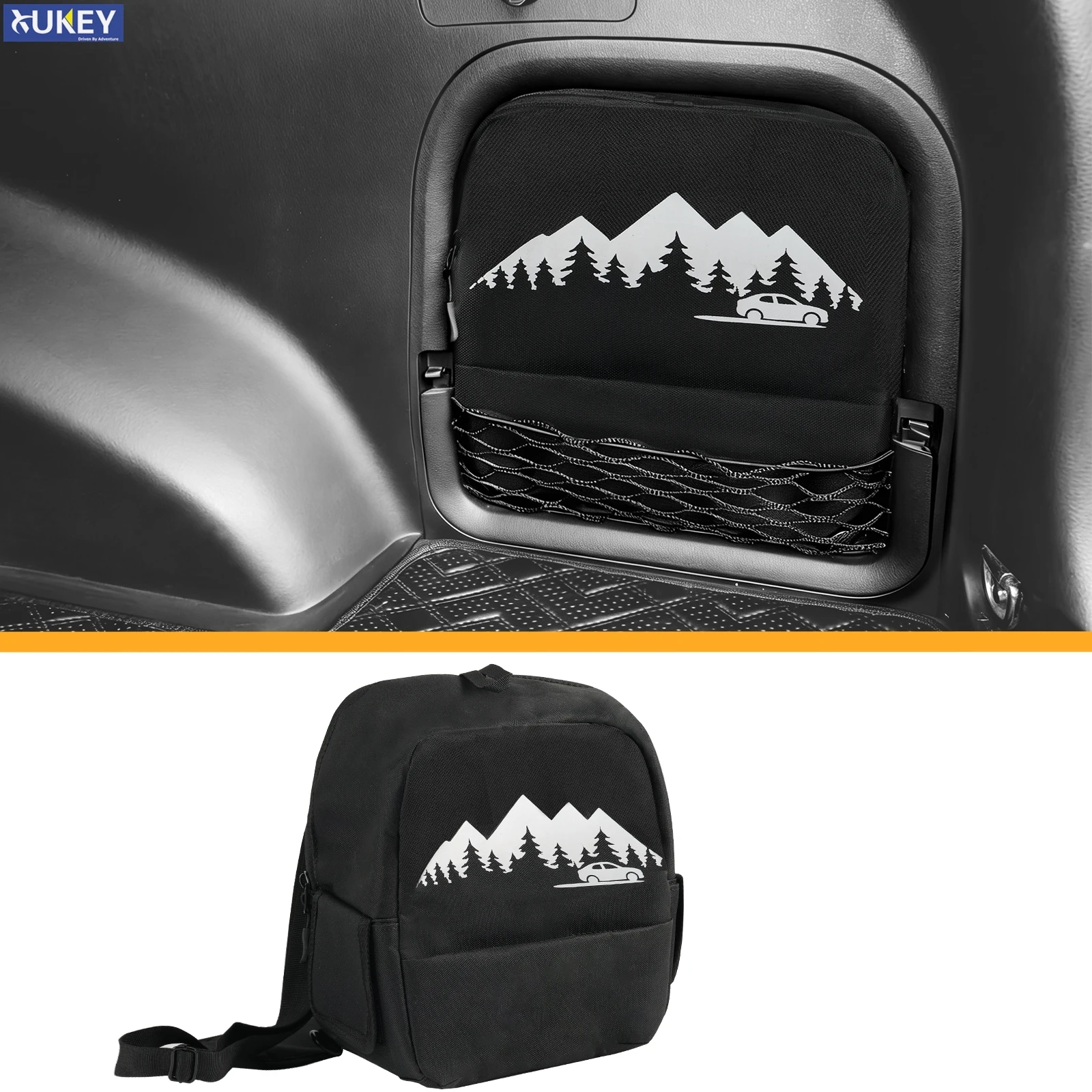 Trunk Organizer Pocket Side Cargo Cubby Storage Bag For Toyota Rav4 2019 2020 2021-2025 Multifunction Backpack Car Accessories