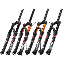 Chooee MTB Bike Fork Air Supension Mountain Bicycle Front Fork 29/27.5/26Inch Travel 120mm Bicycle Accessories Part
