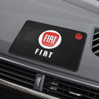 Car Interior Anti-Slip PVC Mat Dashboard Phone Holder Non-Slip Pad For Fiat 2 500 Punto Bravo Stilo Ducato 126 Panda Accessories