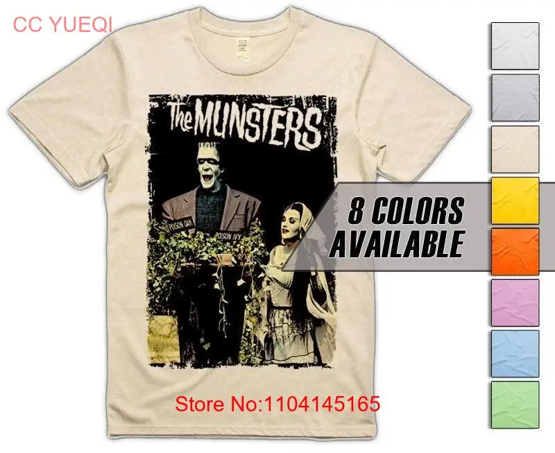 The Munsters V4 Men's T Shirt all sizes S 5XL 8 Colors available long or short sleeves