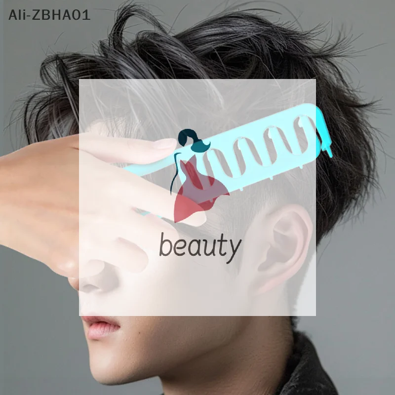 لجميع أنواع الشعر أدوات تصفيف الشعر تكثيف واسعة الأسنان تصفيف الشعر مشط أدوات الشباك نسيج رقيق للرجال مثالي