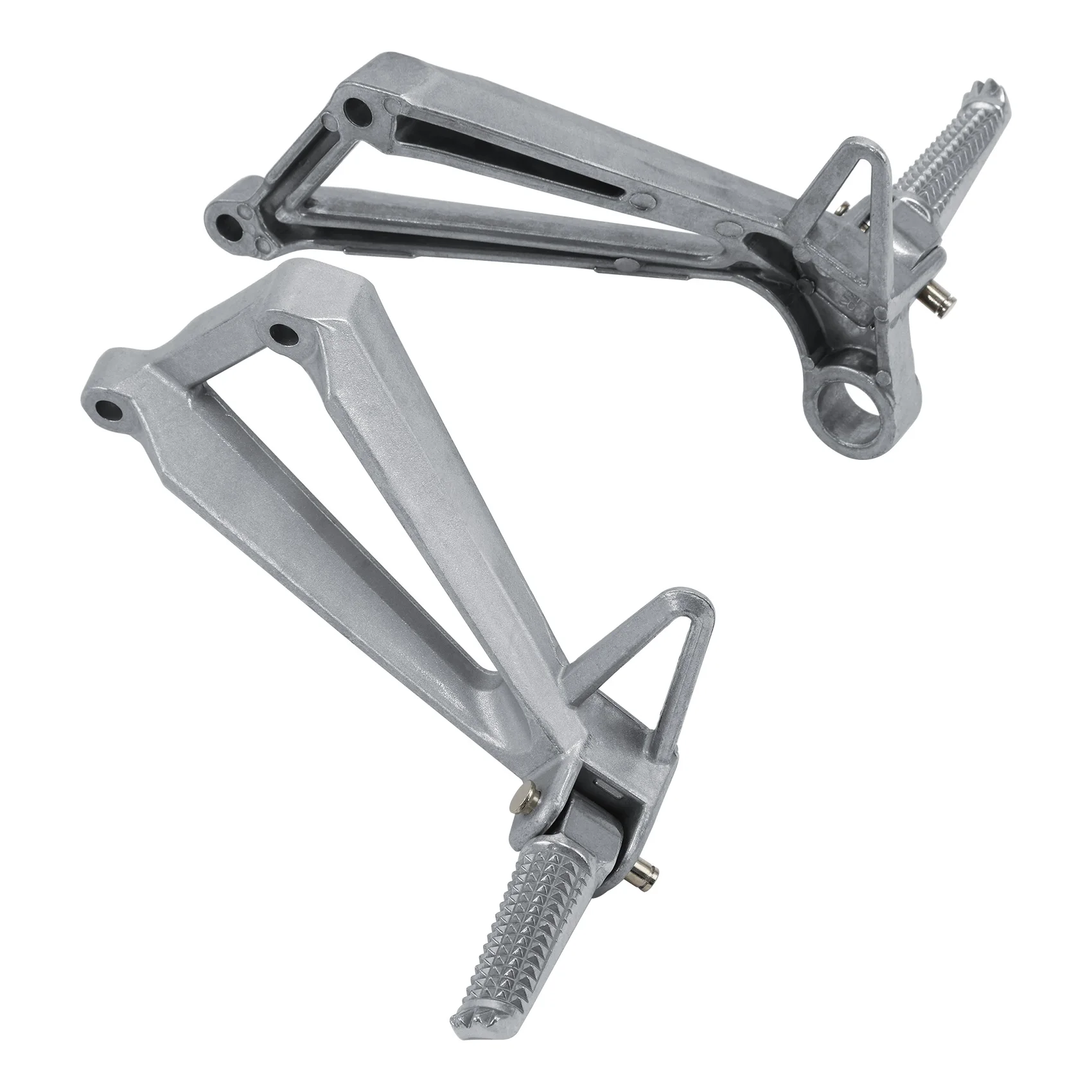 Motorcycle Aluminum Rear Passenger FootPeg Footrest Bracket Set Fit For YAMAHA YZF R3 YZF-R3 2015-2024 MT03 2020-2024