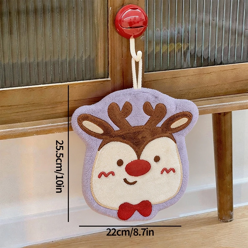 Christmas Santa Claus Hand Towels for Kitchen