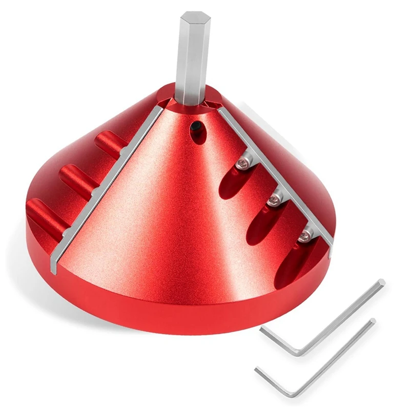 Herramienta de desbarbado de tuberías interiores y exteriores 2 en 1 para tuberías de PVC, CPVC, ABS, PP, PE, escariador de chaflán de 0,75 pulgadas a 3,89 pulgadas