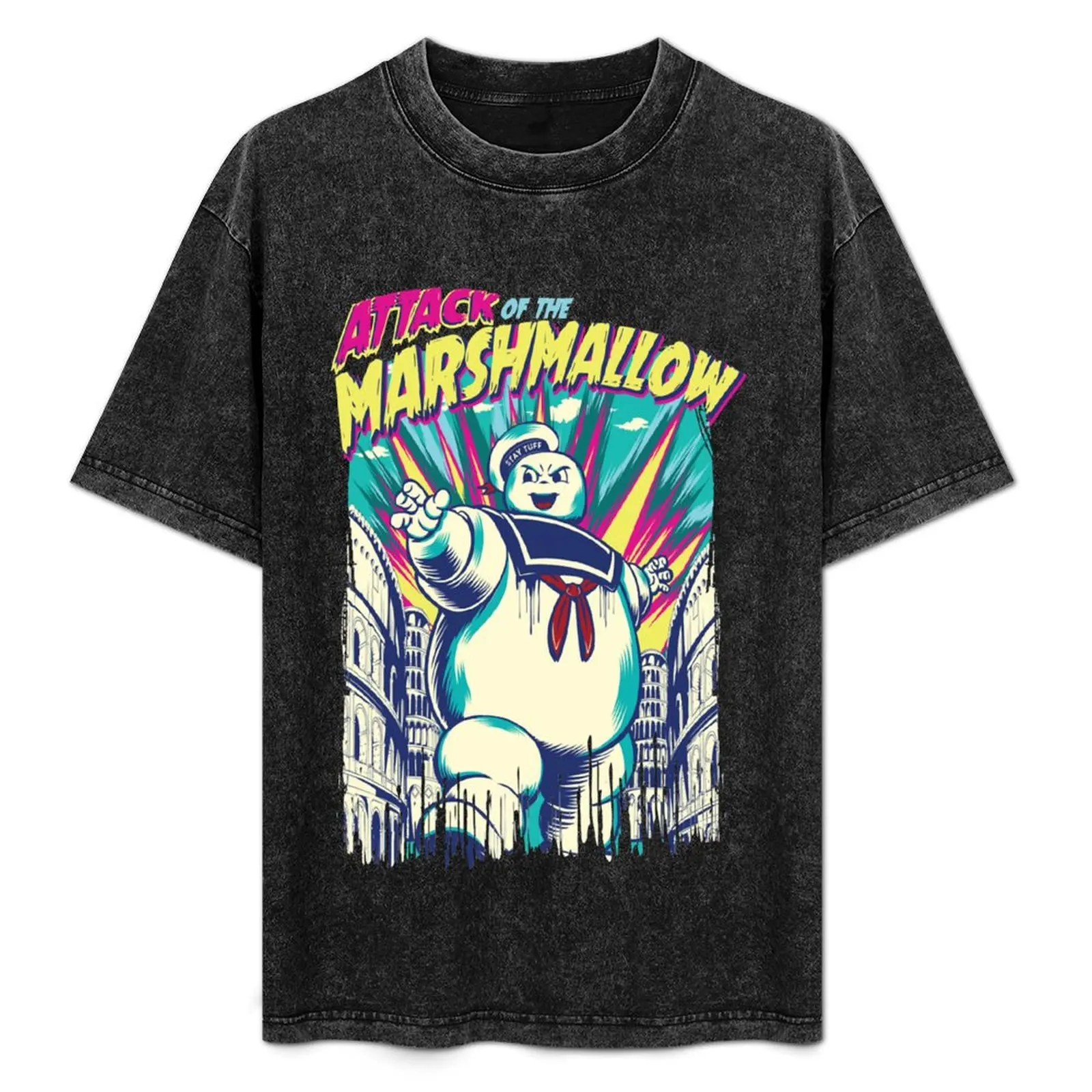 Attack of the Marshmallow Essential T-Shirt Basic Tee Shirt for Everyday Outfit