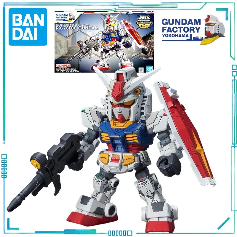 

BANDAI Genuine Yokohama Gundam Factory Series SDCS RX-78F00 Up To Plastic Assembled Models, Exquisite Collectibles, and Toys