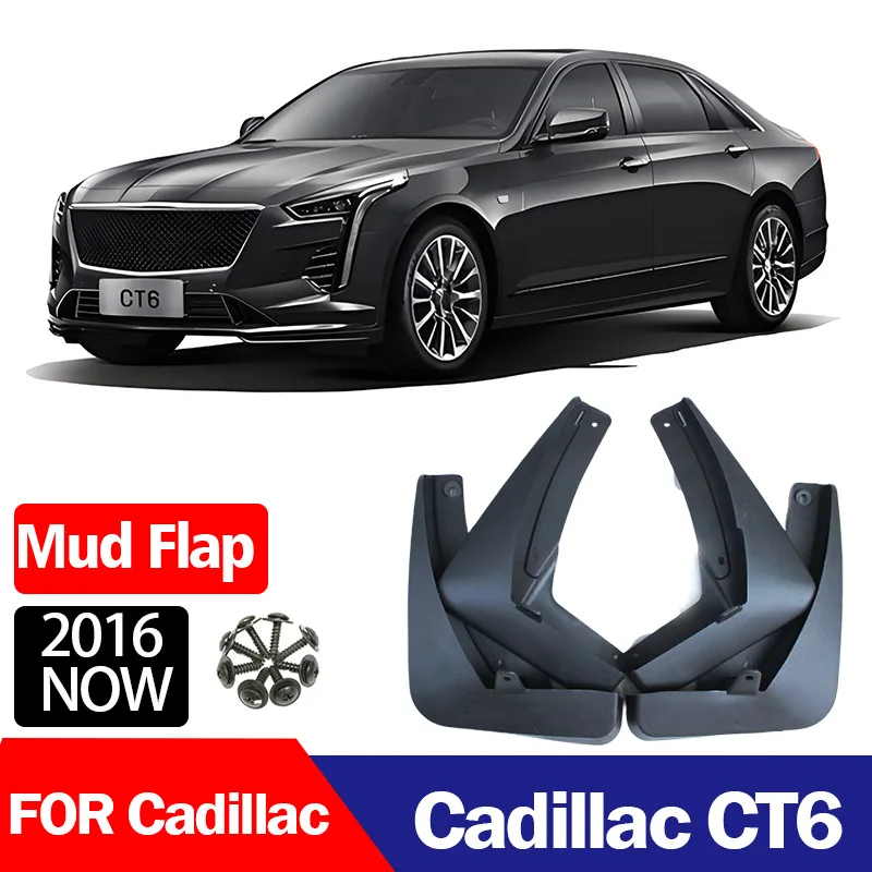 

For Cadillac CT6 mudguard, car tire mudguard, mudguard of automobile tire, mud proof and water