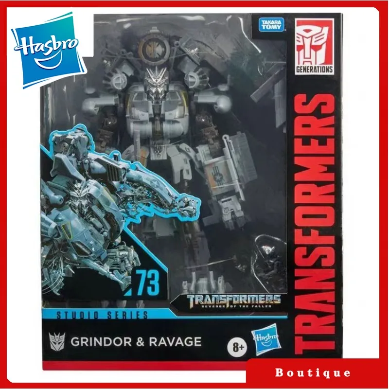 

In stock Hasbro Transformers toys Studio Series SS73 Grindor&Ravage Action Figure Robot Toy Collectibles Gifts Hobbies