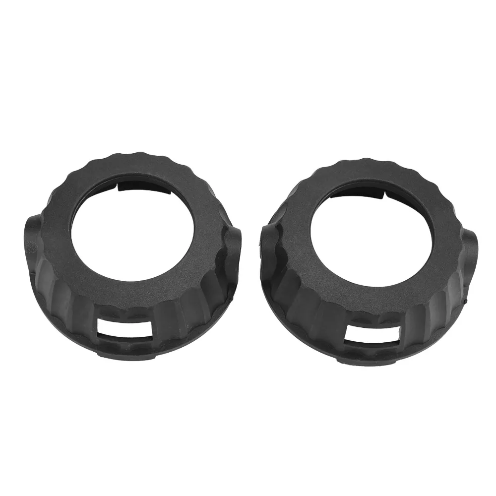 2PCS Black Trimmer Head Cover Heavy Duty ABS Brush Cutter Accessory Round for McCulloch B26Ps, T26Cs, MT260CLS, T22LCS