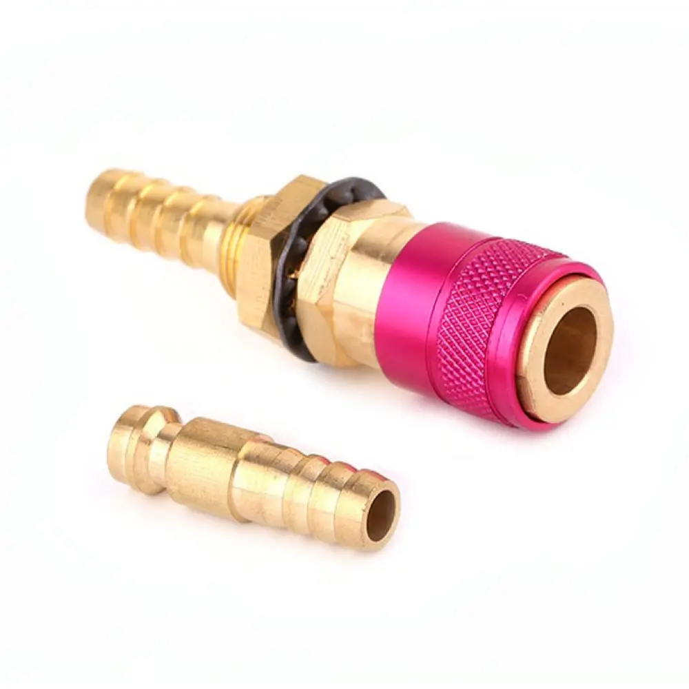 Argon Welding Applicator Quick Adapter For WP17 WP18 WP26 Torch Water Gas Hose Coupling Connector Durable Tool Parts