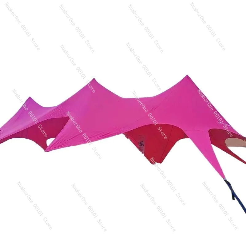 

Super Large Outdoor Camping Tent, Waterproof Sunshade with Three-Peak Cloud Top, Giant Octopus Tent for Sun Protection