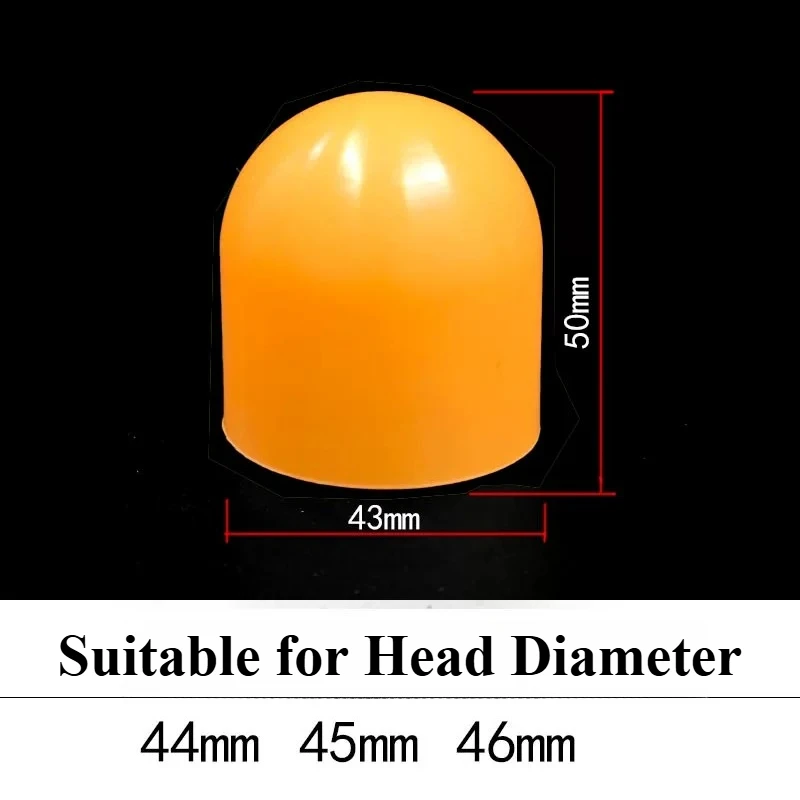 Color Elastic Flashlight Filter Diffuser Cover Soft Light Lamp Sleeve Fit Suitable for Head Diameter 44-46mm