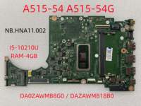 DA0ZAWNB8G0 NB.HNA11.002 For ACER Aspire 5 A515-54 motherboard with i5-10210u RAM-4GB UMA