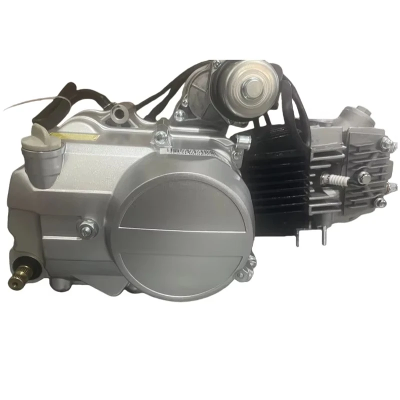 110CC Dual Clutch Air Cooled Motorcycle Engine For KTM110, Optimized Heat Dissipation Structure Extending Engine Service Life