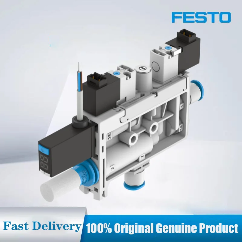 FESTO Vacuum generator 8141093-OVEL-10-H-15-PQ-VQ6-UC-C-A-V1PNLK-H3 Genuine Multiple optional functions and free configuration