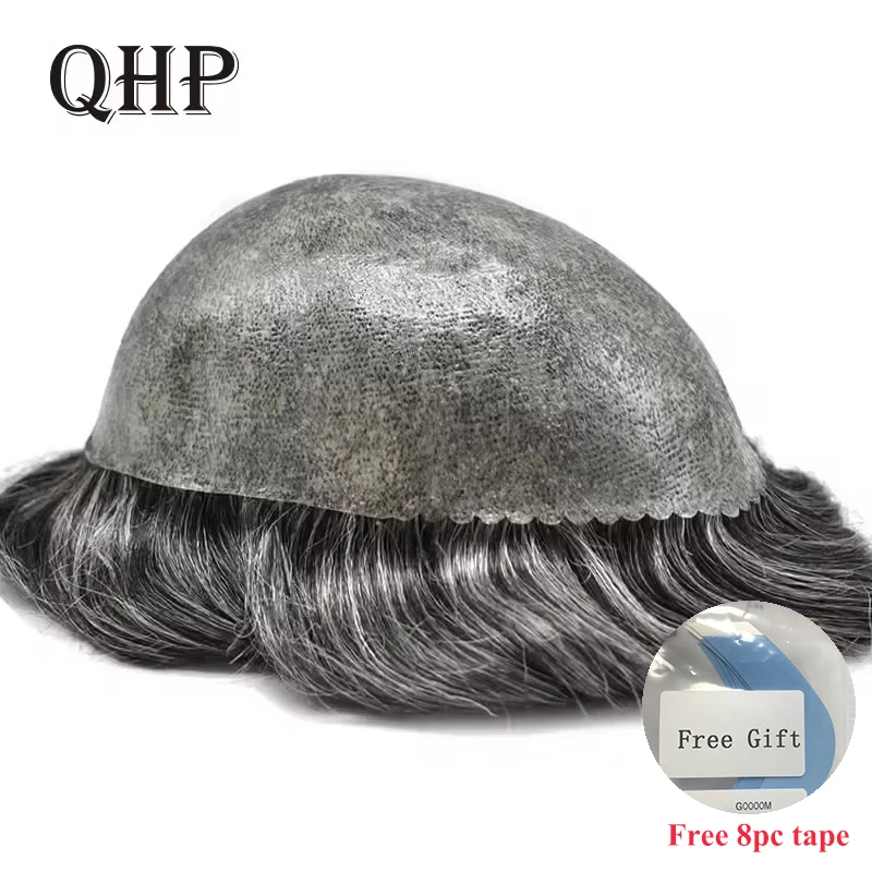 Мужской капиллярный протез для кожи с узлом