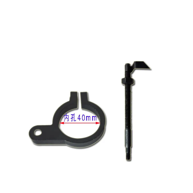Imagem -02 - Banco Broca Haste de Controle Profundidade Escala Parar Suporte Hangzhou West Lake Zhx13 Régua Base Braçadeira Cinta Régua 1pc Novo