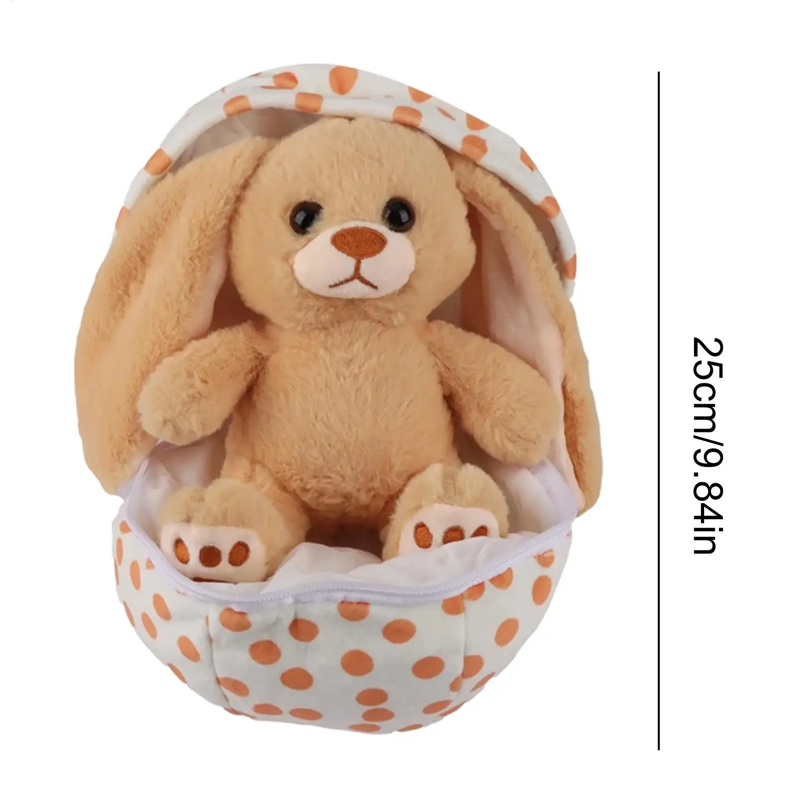 Boneca de pelúcia macia adorável modelo de animal de pelúcia zip up ovo modelo de mesa de pelúcia para homens criança meninos meninas adolescentes adultos