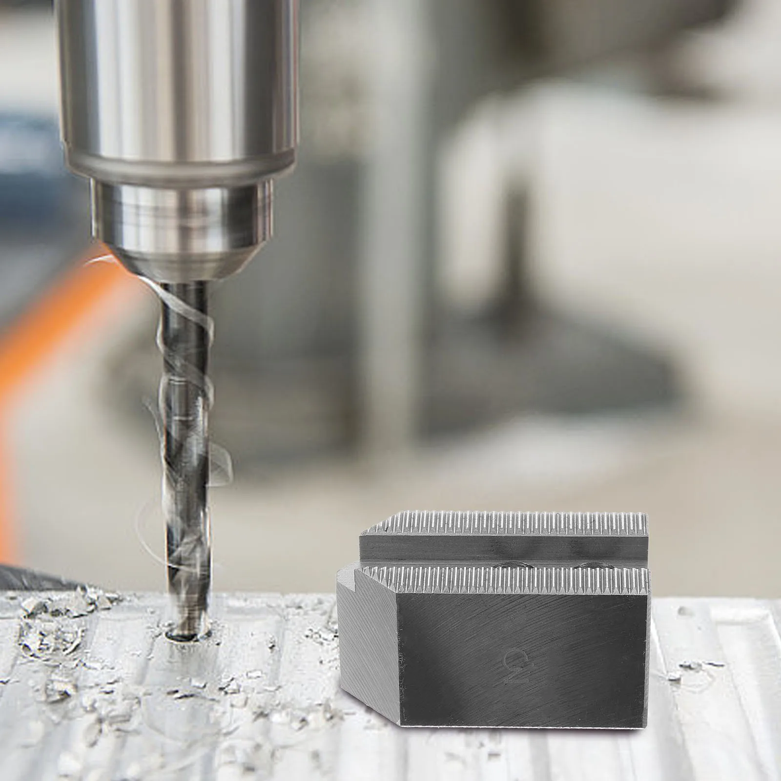 

Metal Mini Lathe Clamp 5 Inch Hydraulic Soft Claw Stainless Steel Chuck for Metal Turning Lathe Stainless Steel Chuck