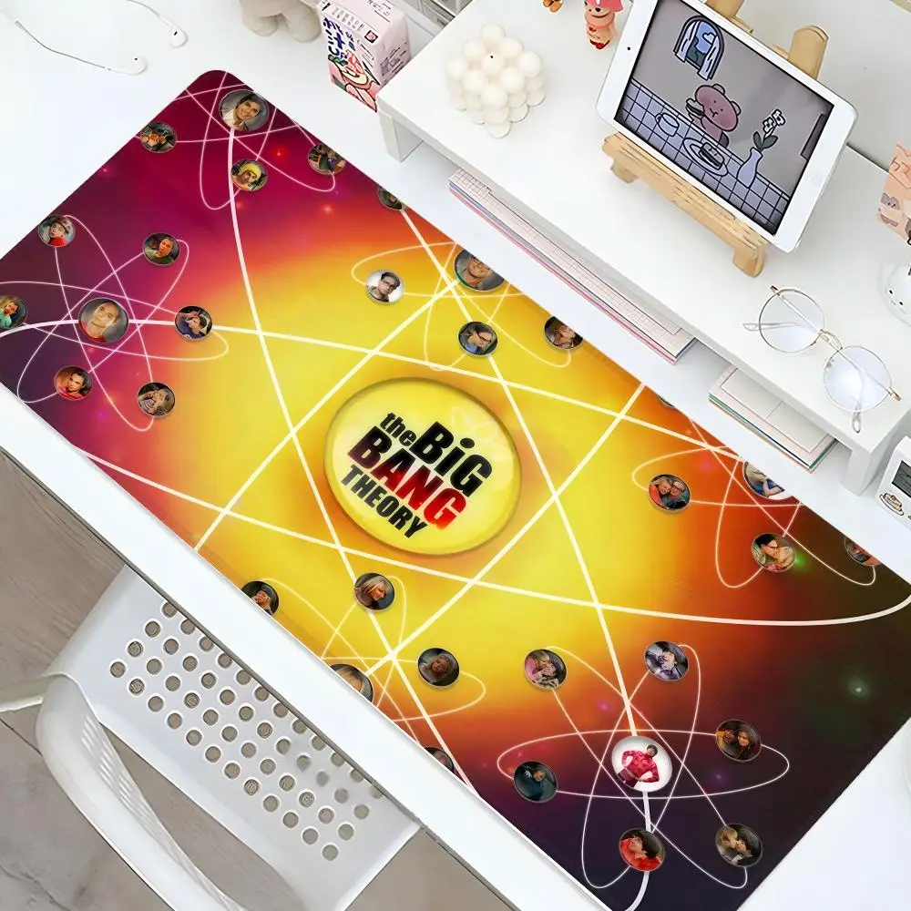 The Big Bang Theory Mouse Pad Gaming Locking Edge Big Computer Gamer Large Rubber Retail Art Mousepad Laptop Desk Mat