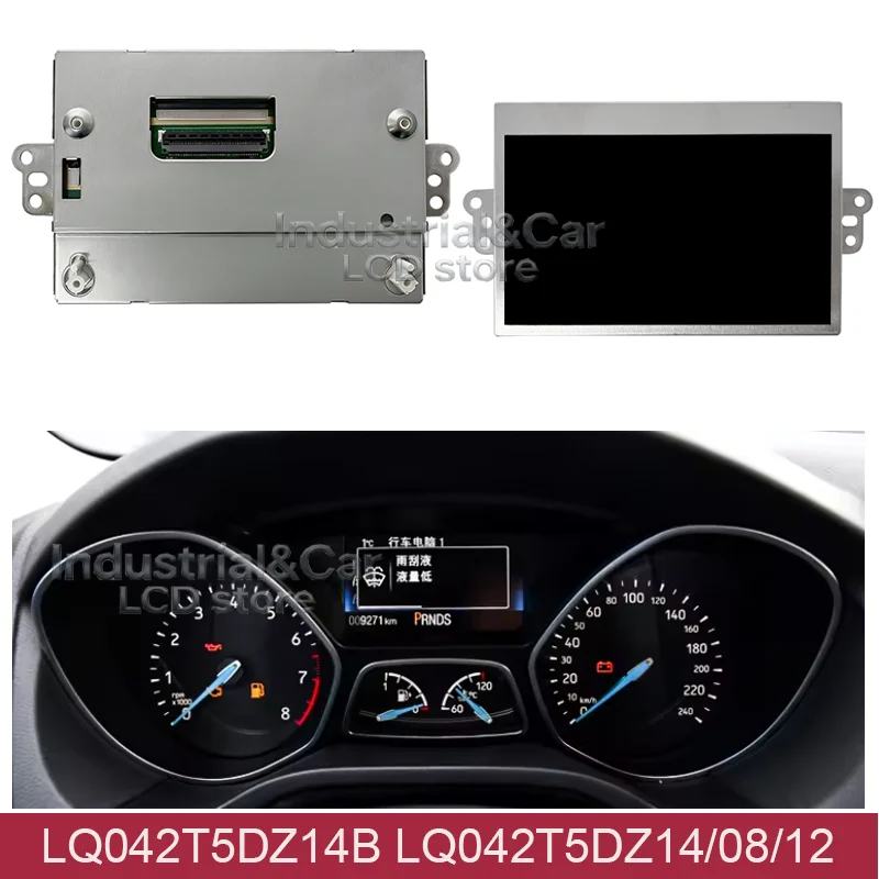 

LQ042T5DZ14B Оригинальный 4,2-дюймовый ЖК-экран для Ford C-Max 2 2016 для Ford Focus 2012-2016 Focus 2015 2.0 Ремонт ЖК-дисплея