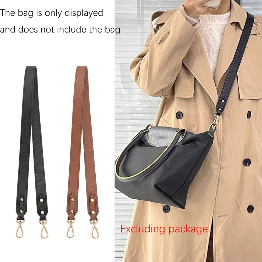 

Suitable For Dalongxiang Dumpling Wrap With Wide Shoulder Straps And Top Layer Cowhide Straps Diagonal Cross Bag Genuine Leather