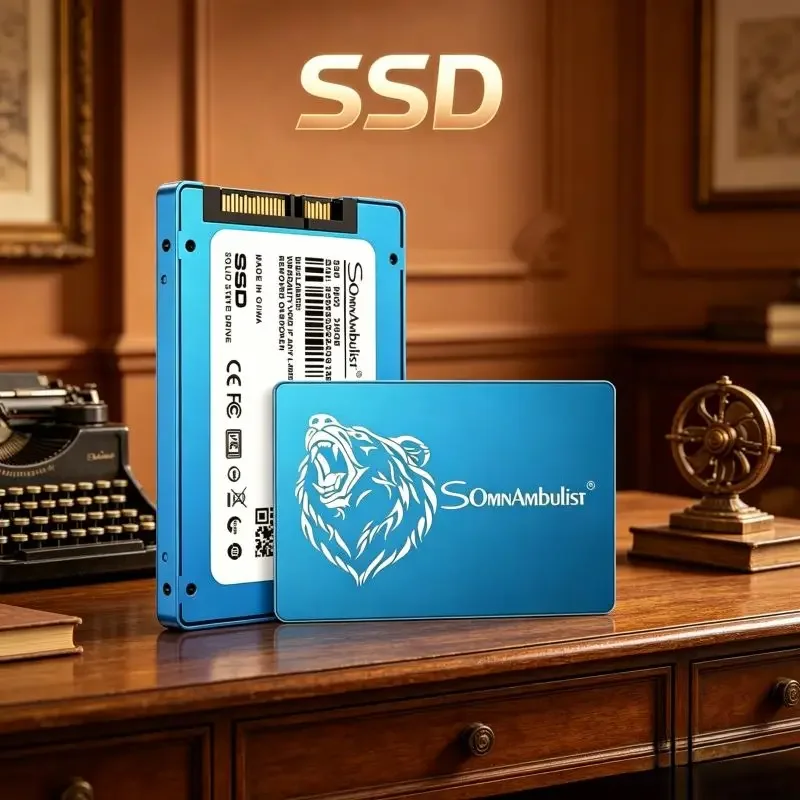 Optimize Desktop Performance with Rapid SomnAmbulist 2.5 SATA3 SSD, Multiple Options as Premium Built-in Storage for Regular