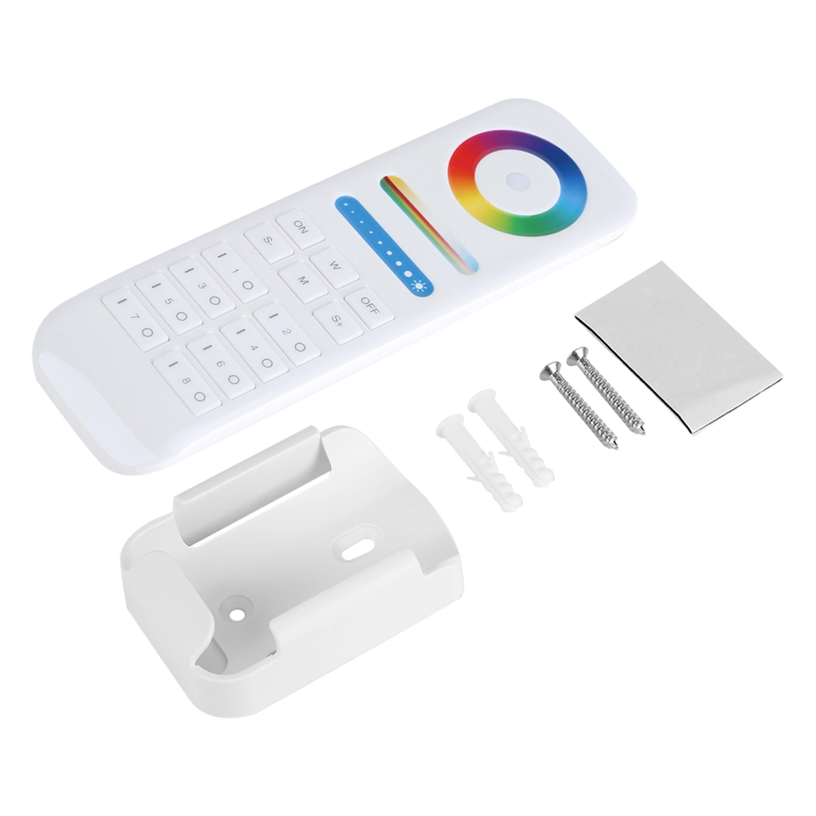 

Milight 2.4G Wireless 8-Zone Remote Controller for RGB+CCT LED Bulbs Strip Lights LED Remote Controller RGB Remote Controller