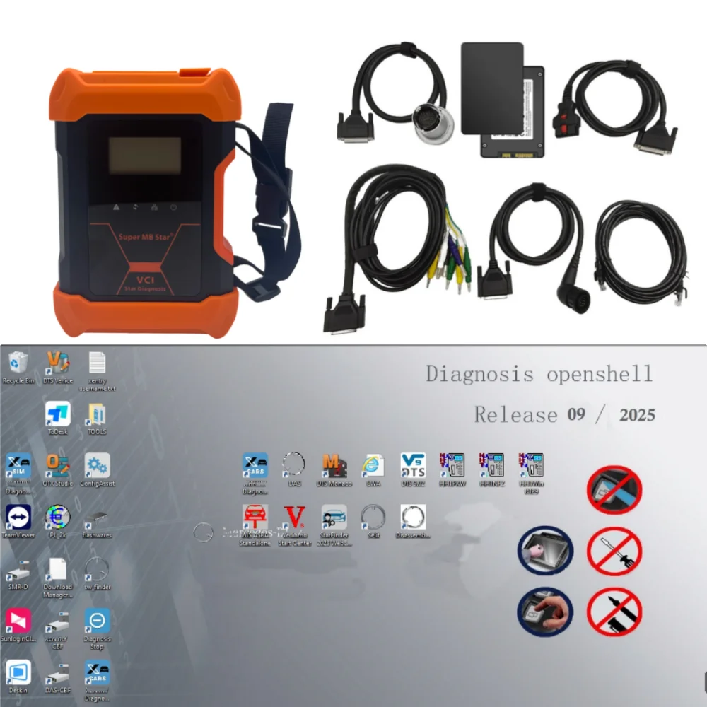 

Alicar Super MB Star с программным обеспечением для автомобилей и грузовиков SDConnect Программа WiFi DAS Кодирование Monaco DTC для автомобилей MB hht-win Диагностический инструмент