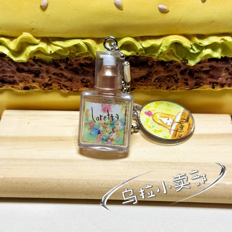 Bandai Gashapon Cute Kawaii Figure Anime Miniature Japanese Loretta Kachi Makeup Cosmetic Model Keychain Capsule Toys Gift