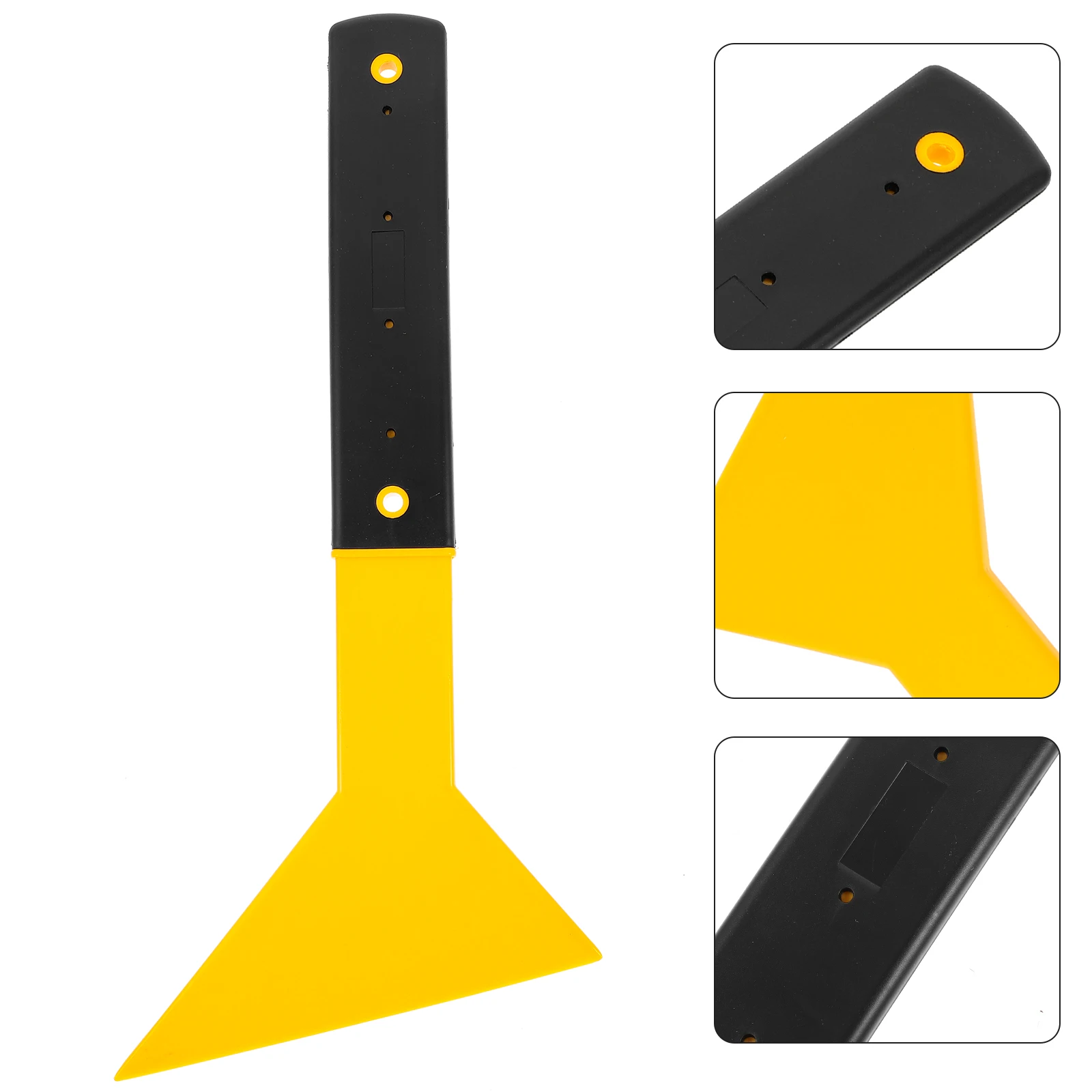 

Car Film Triangle Scraper Durable Lightweight Long Handle Squeegee Sticker Mounting Accessories Vehicle Film Sticking Tool