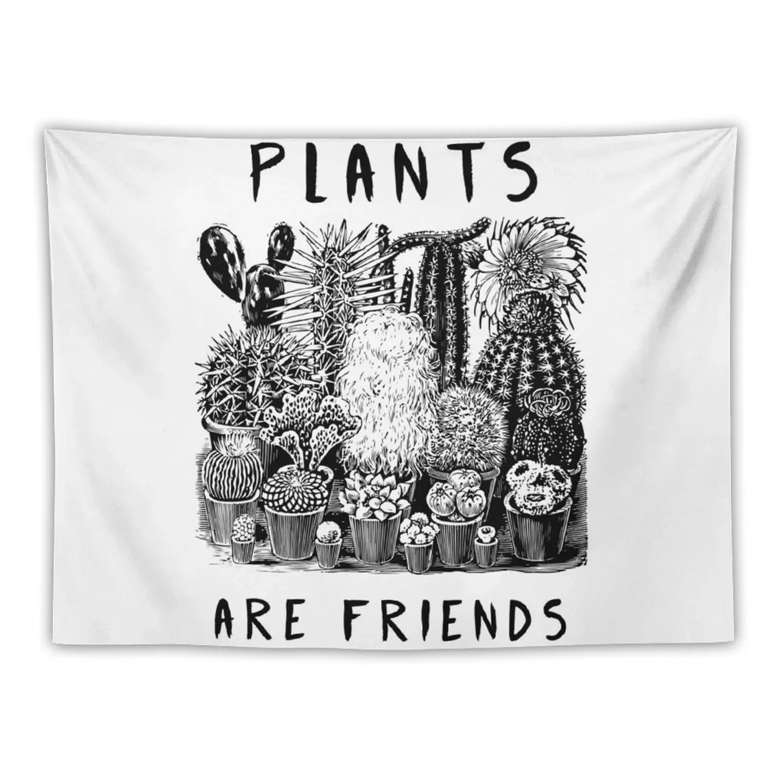 

plants are friends Tapestry Decoration For Home Home Decorations For Bedroom Anime Decor Tapestry