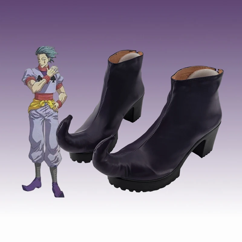 Hisoka Cosplay Shoes Anime Hunter×Hunter Artificial Leather Boots For Men