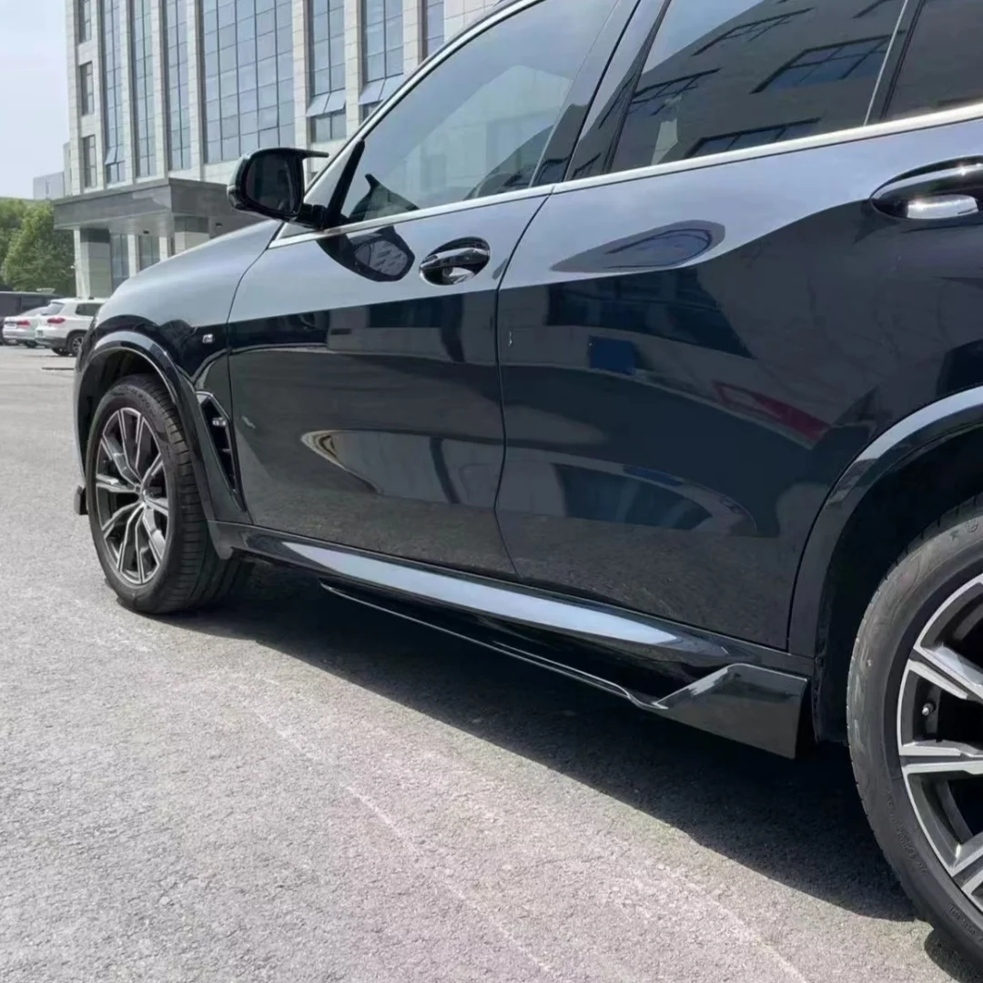 New High Quality Carbon Fiber Side Skirt and Bumper Lip Body Kit for X5 G05 2017- Retrofit/Upgrade view 6